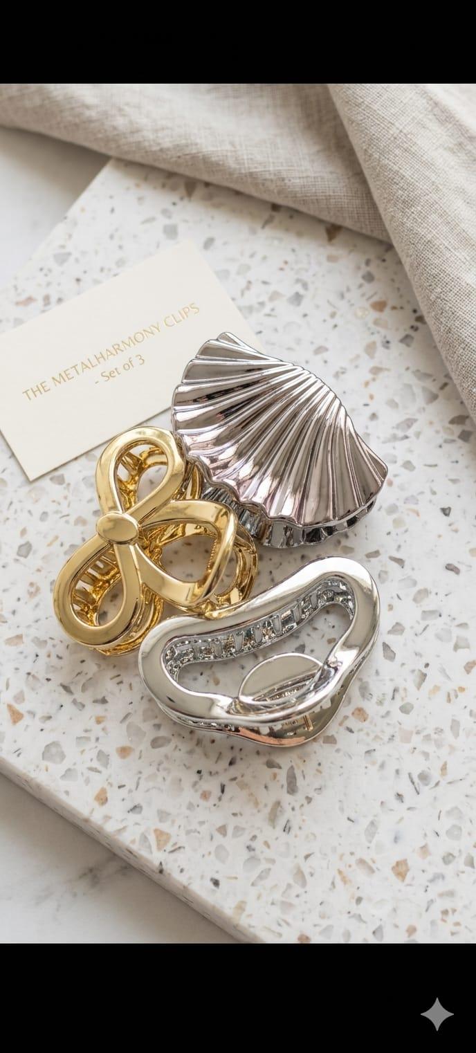 Gilded Seas Claw Clip Collection by KKUMANISHKA