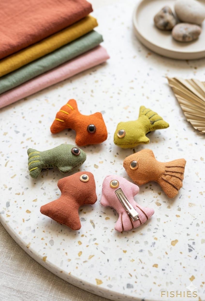 Coastal Catch Claw Clip Collection by KKUMANISHKA