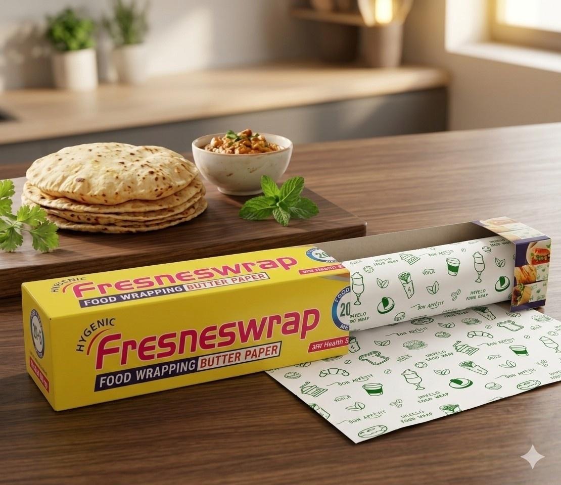 BakeEase Premium Food Wrapping Paper Roll by KKUMANISHKA